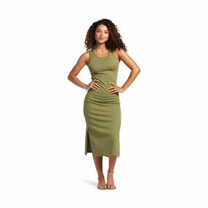 Roxy dámské šaty Good Keepsake Loden Green | Zelená | Velikost L