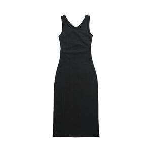 Roxy dámské šaty Good Keepsake Anthracite | Černá | Velikost M