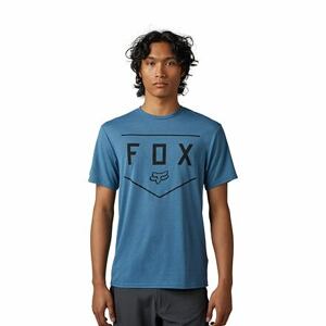 Fox pánské tričko Shield Ss Tech Dark Slate | Modrá | Velikost L
