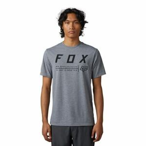 Fox pánské tričko Non Stop Ss Tech Heather Graphite | Šedá | Velikost L