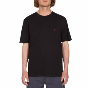 Volcom pánské tričko Stone Blanks Bsc Sst Black | Černá | Velikost XL