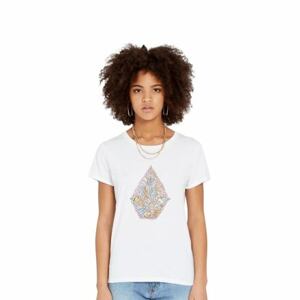 Volcom dámské tričko Radical Daze Tee White | Bílá | Velikost S
