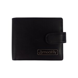 Meatfly kožená peněženka Nathan Premium Black | Černá | Velikost One Size