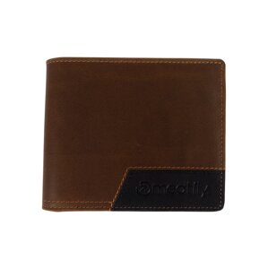 Meatfly kožená peněženka Zac Premium Brown | Hnědá | Velikost One Size