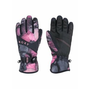Roxy dámské zimní rukavice Jetty Glov True Black Pansy Pansy | Černá | Velikost L