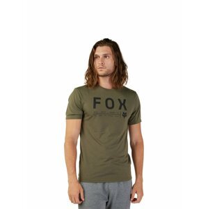 Fox pánské technické tričko Non Stop Ss Tech Olive Green | Zelená | Velikost L