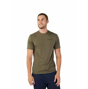 Fox pánské technické tričko Dynamic Ss Tech Olive Green | Zelená | Velikost L