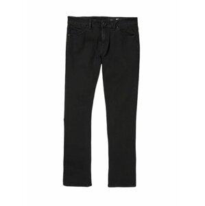 Volcom pánské kalhoty Vorta Denim Black Out | Černá | Velikost 34 x 34