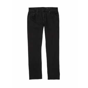 Volcom pánské kalhoty Solver Denim Black Out | Černá | Velikost 32 x 32