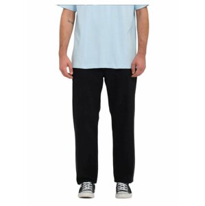 Volcom pánské kalhoty Modown Tapered Denim Black | Černá | Velikost 32 | 100% bavlna