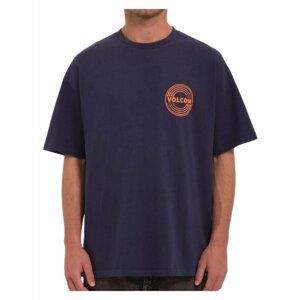 Volcom pánské tričko Switchflip Lse Sst Eclipse | Modrá | Velikost M | 100% bavlna