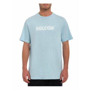Volcom pánské tričko Firefight Sst Misty Blue | Modrá | Velikost L | 100% bavlna