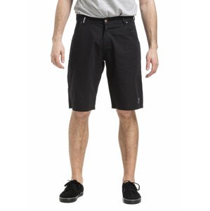 Meatfly Bobber 19 Shorts A - Black | Černá | Velikost 30 | 100% bavlna