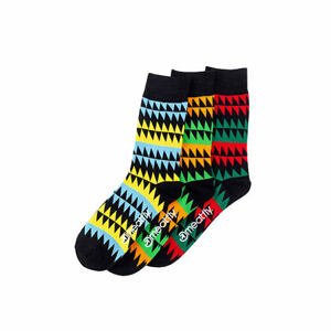Meatfly ponožky Triangle socks - S19 Triple pack | Mnohobarevná | Velikost S/M