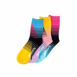 Meatfly ponožky Color Scale socks - S19 Triple pack | Mnohobarevná | Velikost M/L