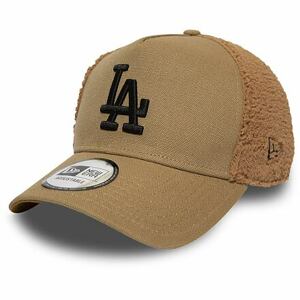 New era kšiltovka 940 Aframe MLB Sherpa trucker Los Angeles Dodgers OGDBLK | Hnědá | Velikost One Size