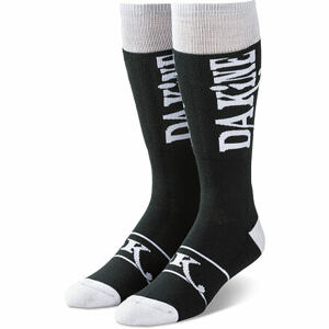 Dakine snowboardové ponožky Men's Freeride Sock Black/White | Černá | Velikost S/M