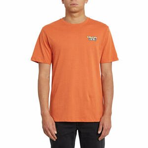 Volcom tričko Daybreak Fty Short Sleeve Tee - S20 Burnt Orange | Velikost M