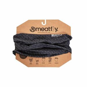 Meatfly šátek Eaves A - Logo | Černá | Velikost One Size