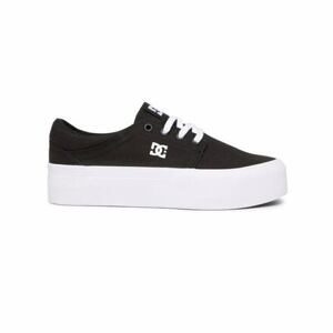 Dc shoes dámské tenisky Trase Platform - S21 Black/White | Černá | Velikost 9,5 US