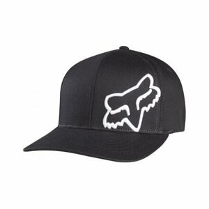 Fox kšiltovka Flexfit 45 Hat Black/White | Černá | Velikost XXL