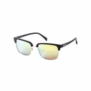 Meatfly sluneční brýle Elegia Sunglasses - S19 B - Black Matt Yellow | Černá | Velikost One Size