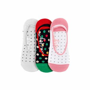 Meatfly ponožky Low socks - Triple pack J/ Multicolor 1 | Mnohobarevná | Velikost One Size