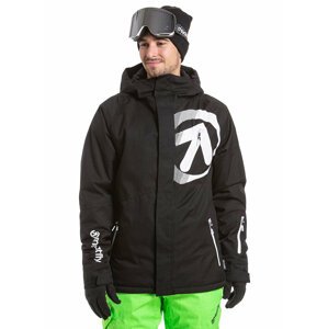 Meatfly snowboardová bunda Bang G - Black | Černá | Velikost XXL