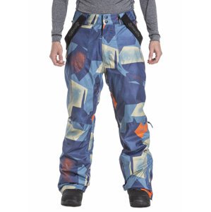 Meatfly snowboardové kalhoty Gnar 4 E - Shade Color | Modrá | Velikost L