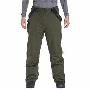 Meatfly snowboardové kalhoty Gnar 4 G - Green Stripe | Zelená | Velikost L