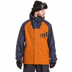 Nugget snowboardová bunda Rover B - Rust Ripstop Navy Heather | Velikost XS