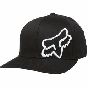 Fox kšiltovka Flex 45 Flexfit Hat - S20 Black/White | Černá | Velikost S/M