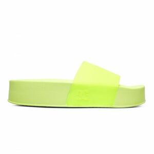 Dc shoes pantofle Slide Platform Yellow | Žlutá | Velikost 7 US
