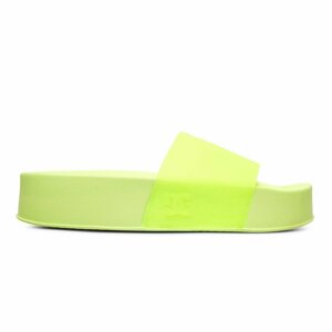 Dc shoes pantofle Slide Platform - S20 Yellow | Žlutá | Velikost 8 US