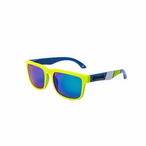 Meatfly sluneční brýle Memphis 2 2020 J - Safety Green Blue | Modrá | Velikost One Size